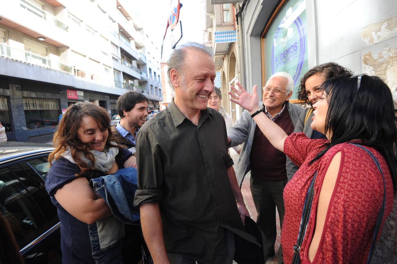 Nueva sede de Podemos en Vitoria