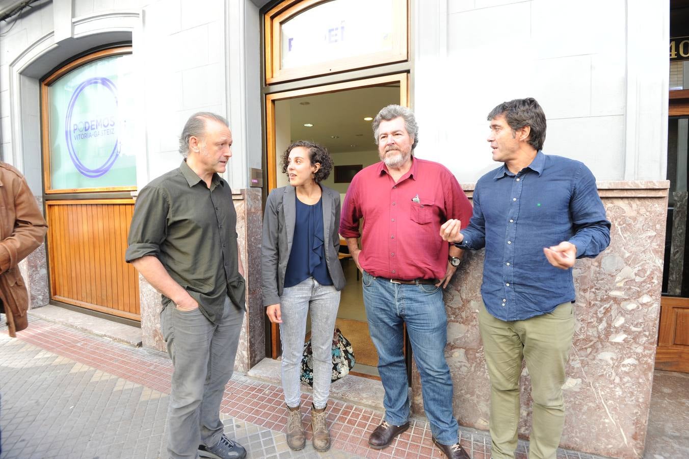 Nueva sede de Podemos en Vitoria