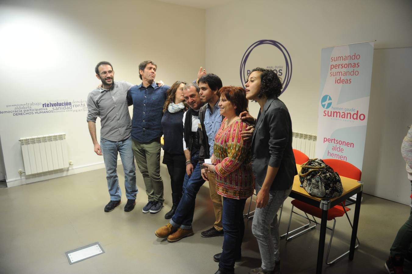 Nueva sede de Podemos en Vitoria