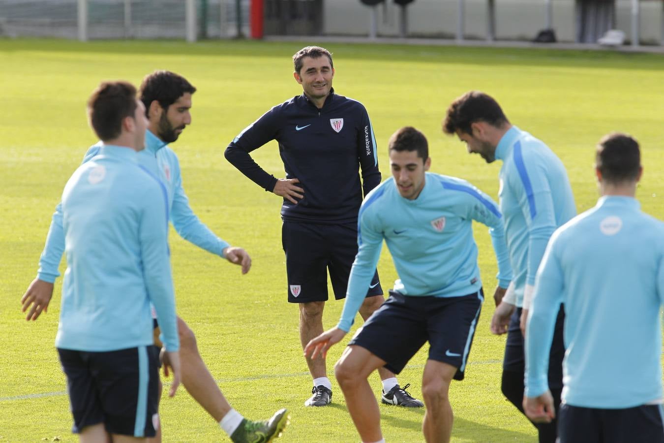 El entrenamiento del Athletic, en imágenes
