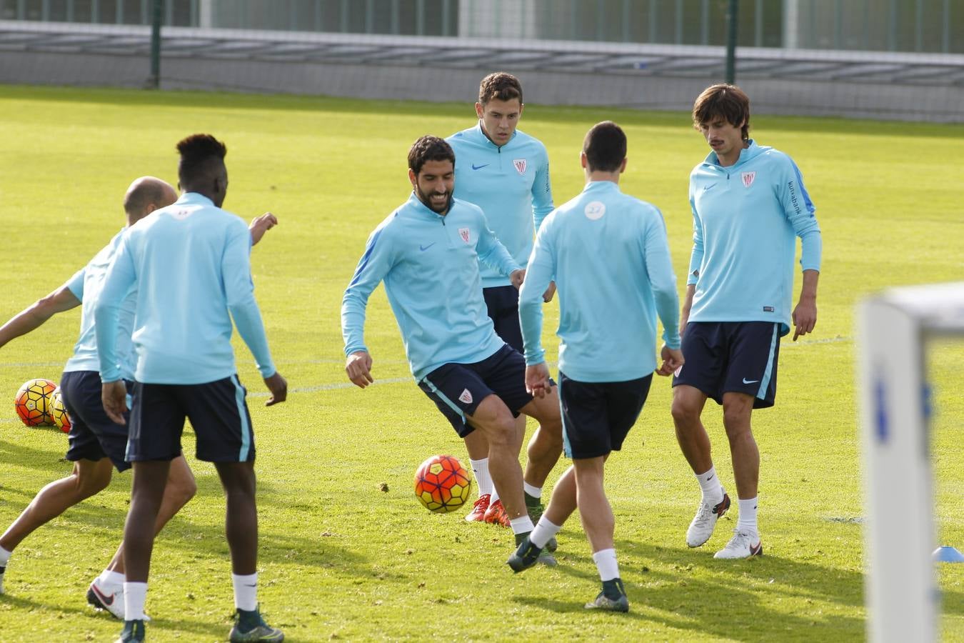 El entrenamiento del Athletic, en imágenes
