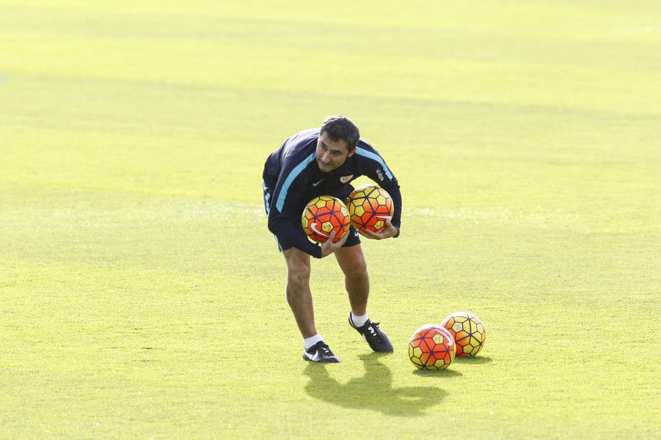 El entrenamiento del Athletic, en imágenes