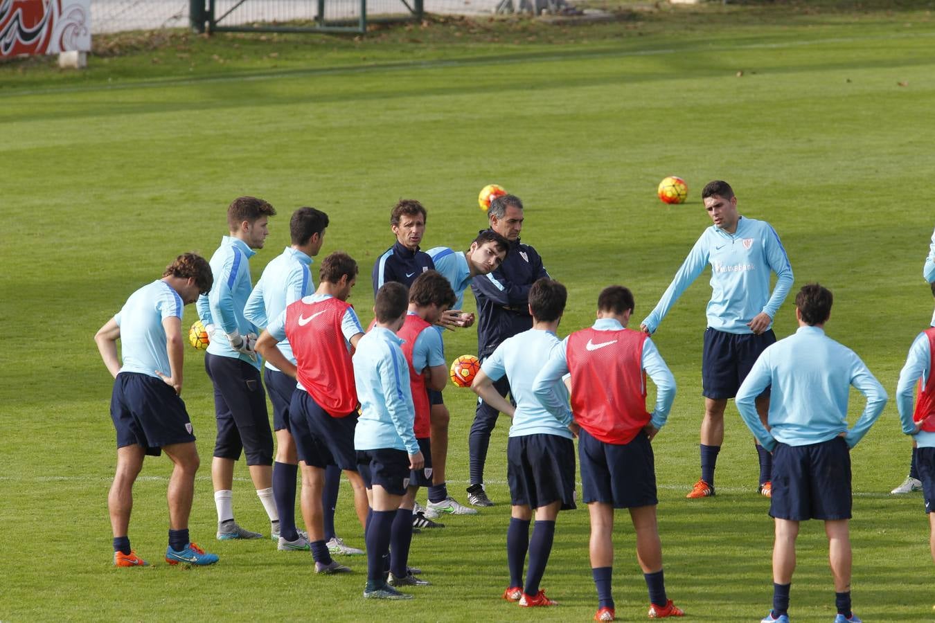 El entrenamiento del Athletic, en imágenes