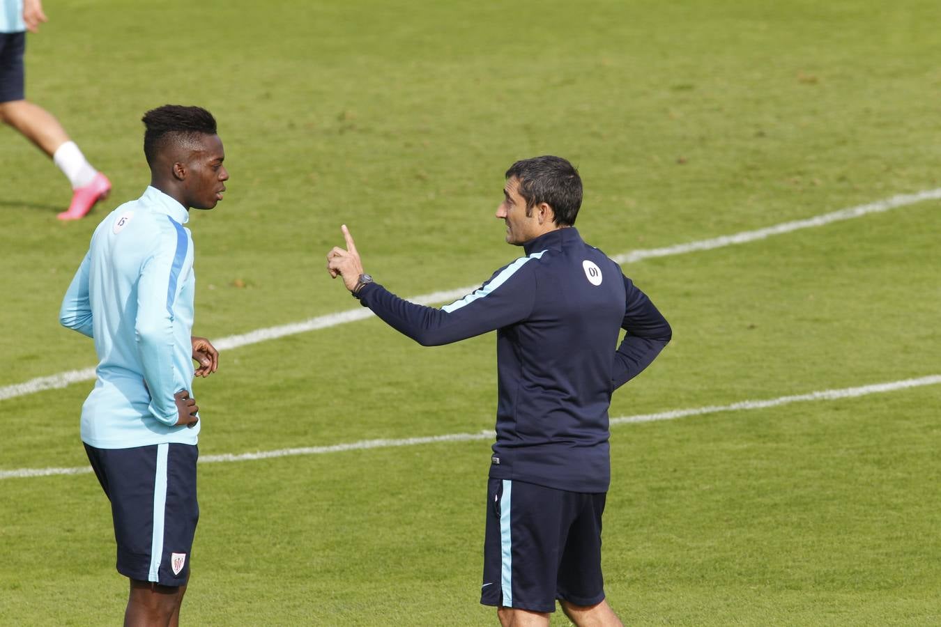 El entrenamiento del Athletic, en imágenes