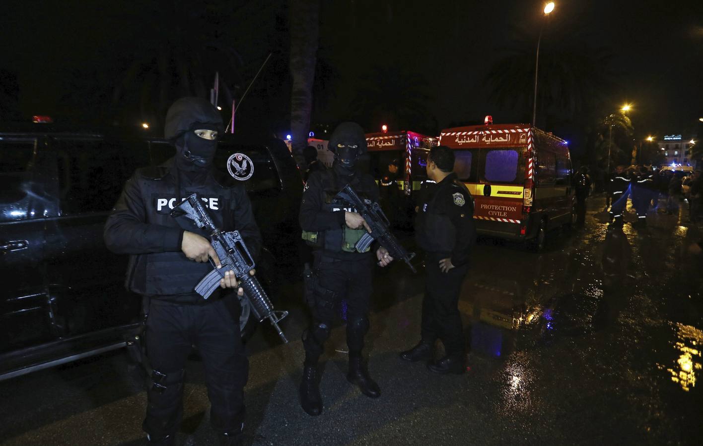 Atentado en Túnez contra un autobús en el que viajaba la guardia presidencial