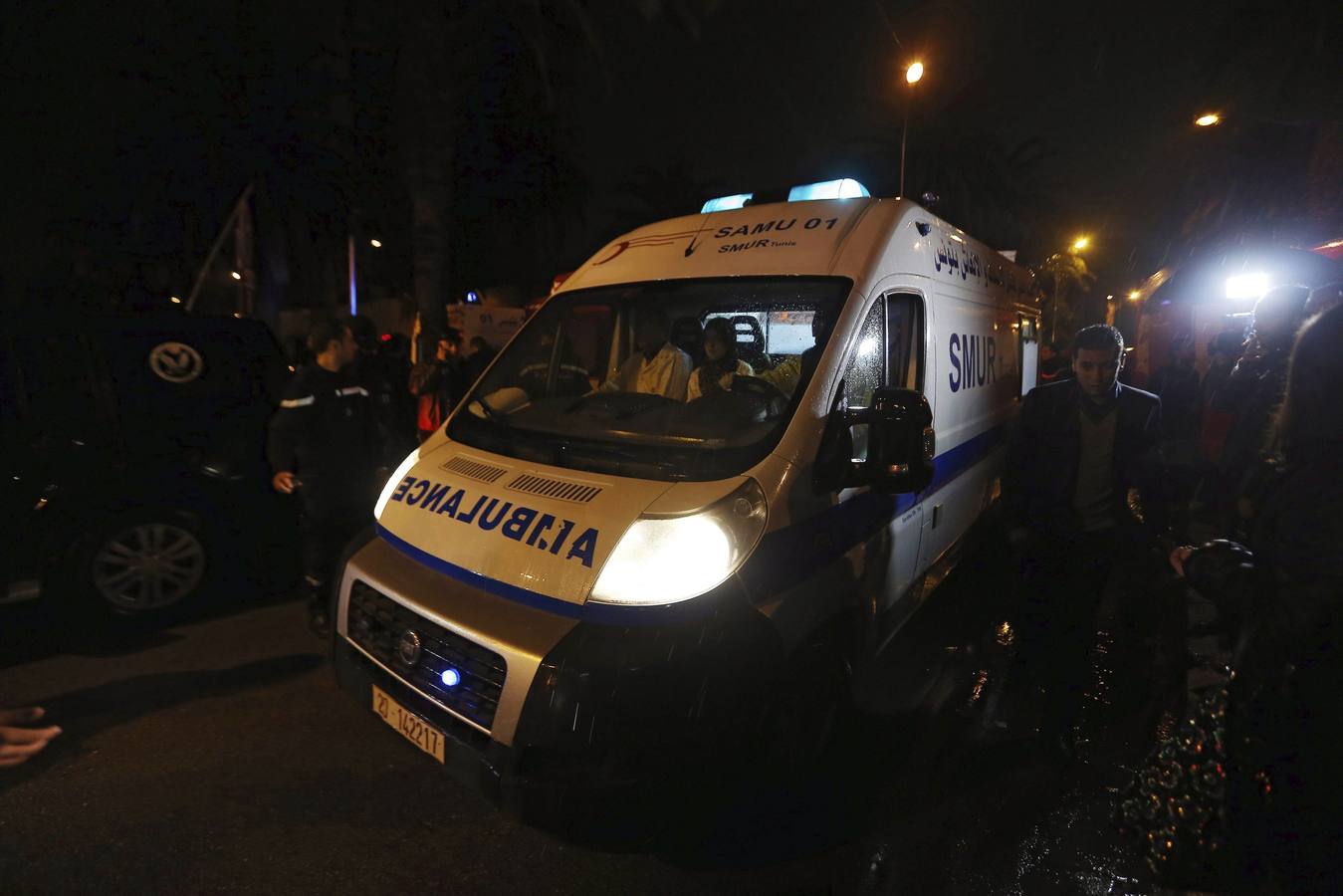 Atentado en Túnez contra un autobús en el que viajaba la guardia presidencial