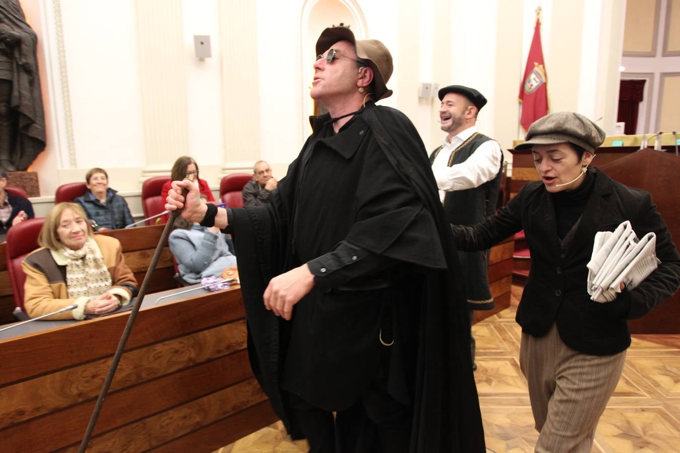 Fiesta en el parlamento de los alaveses