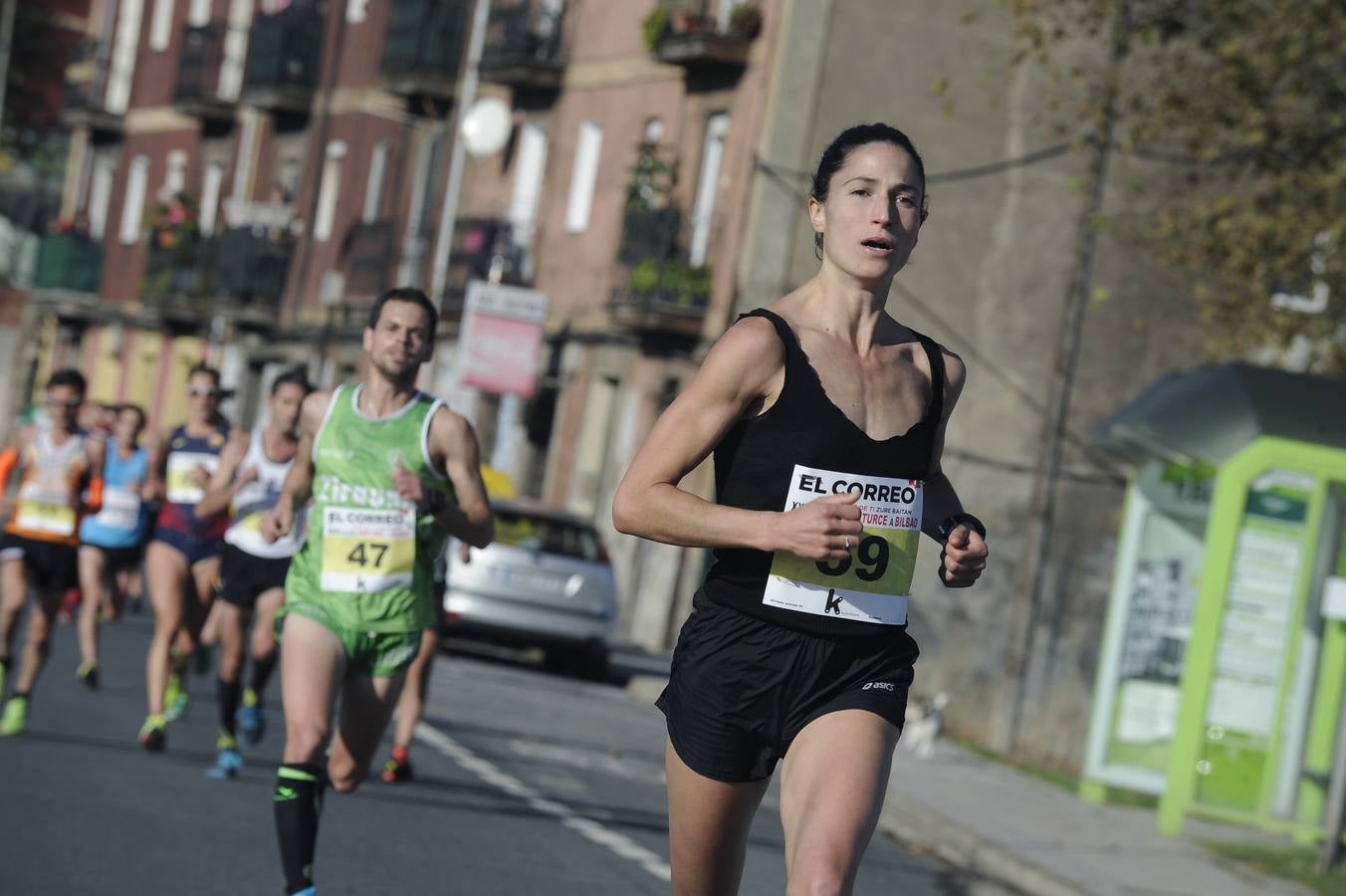 Desde Santurtzi a Bilbao con objetivos solidarios