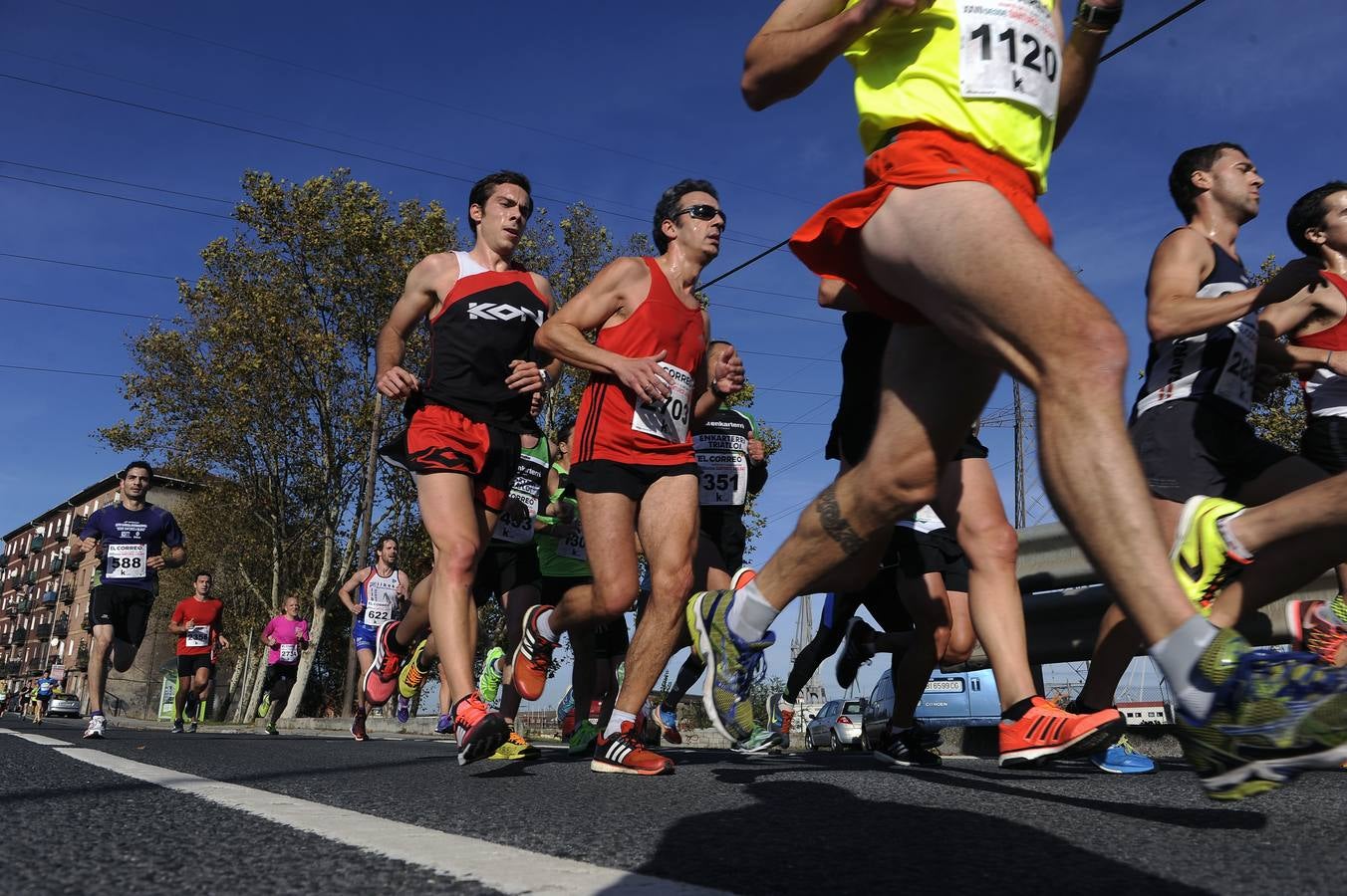 Desde Santurtzi a Bilbao con objetivos solidarios