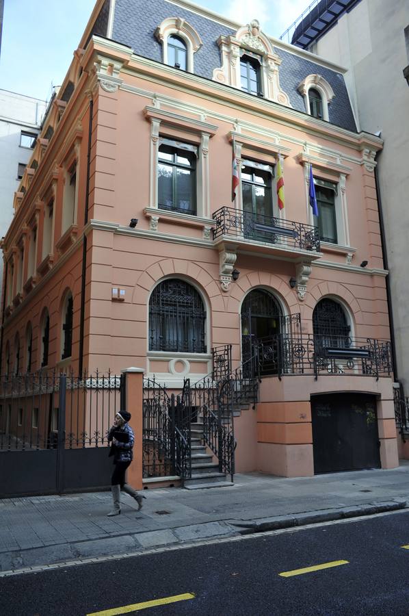 'Villa María'. Este edificio construido en 1890, es hoy sede del Ministerio de Fomento