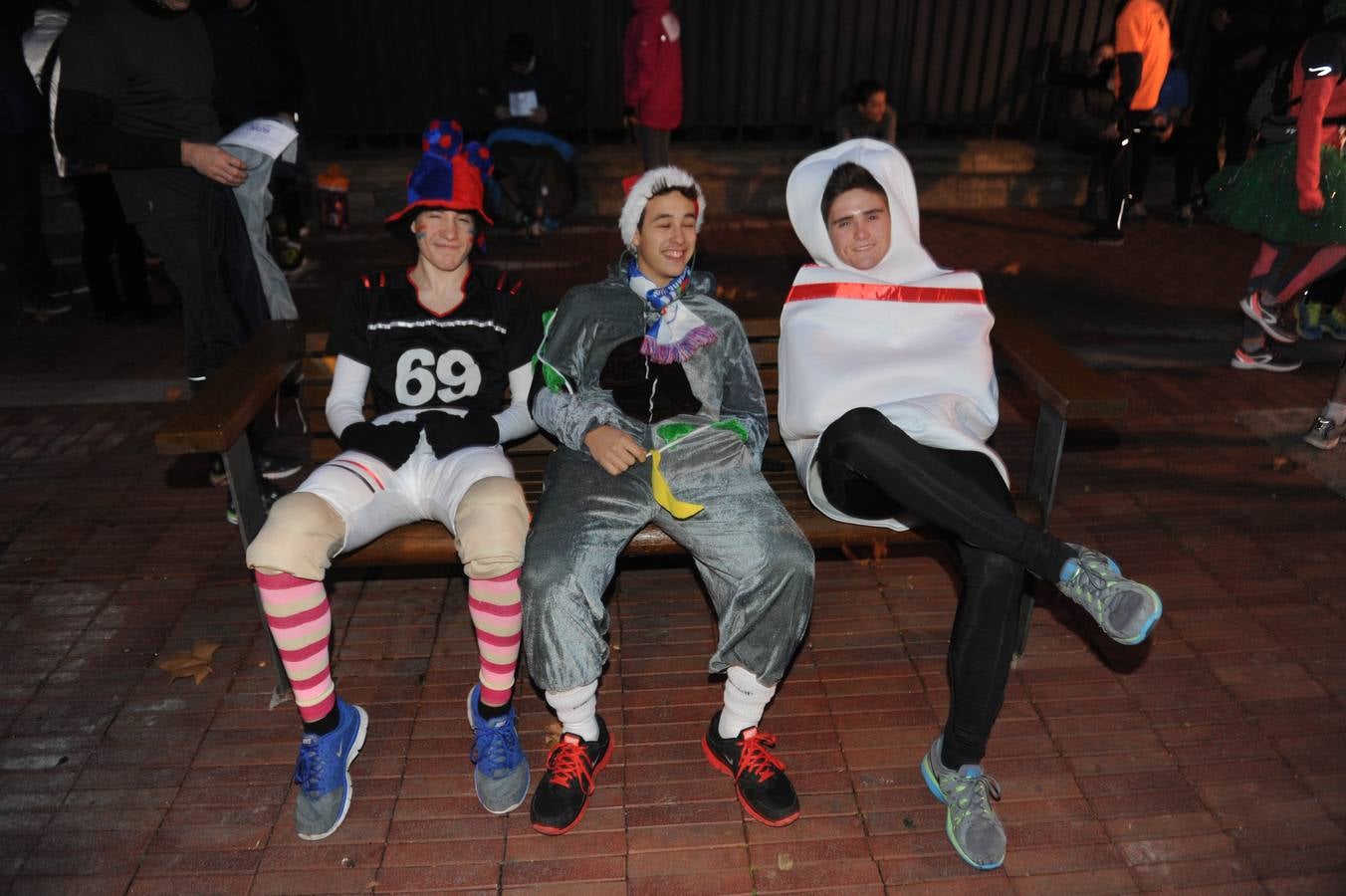 Calentamiento para la San Silvestre de Vitoria 2015