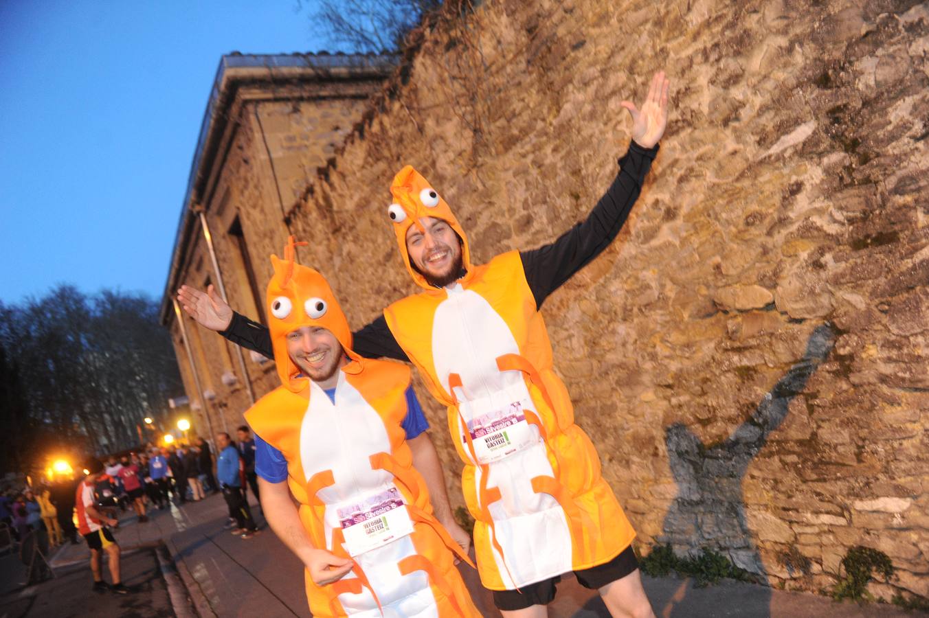 Calentamiento para la San Silvestre de Vitoria 2015