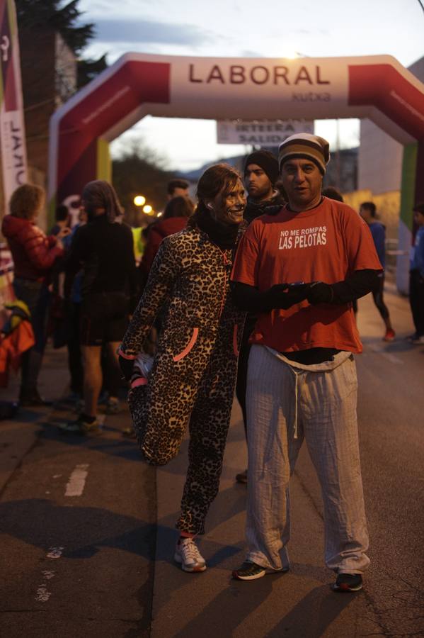 Calentamiento para la San Silvestre de Vitoria 2015