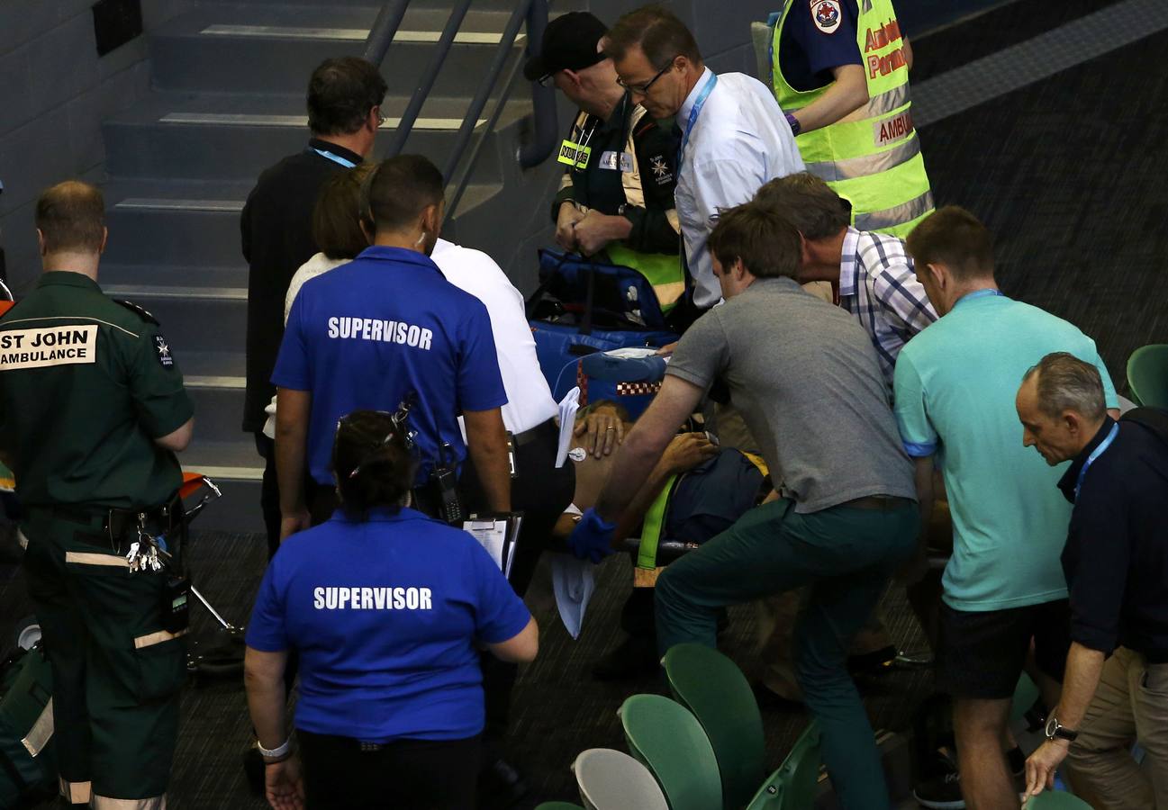 El desmayo del suegro de ndy Murray