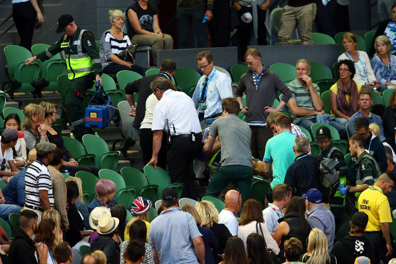 El desmayo del suegro de ndy Murray