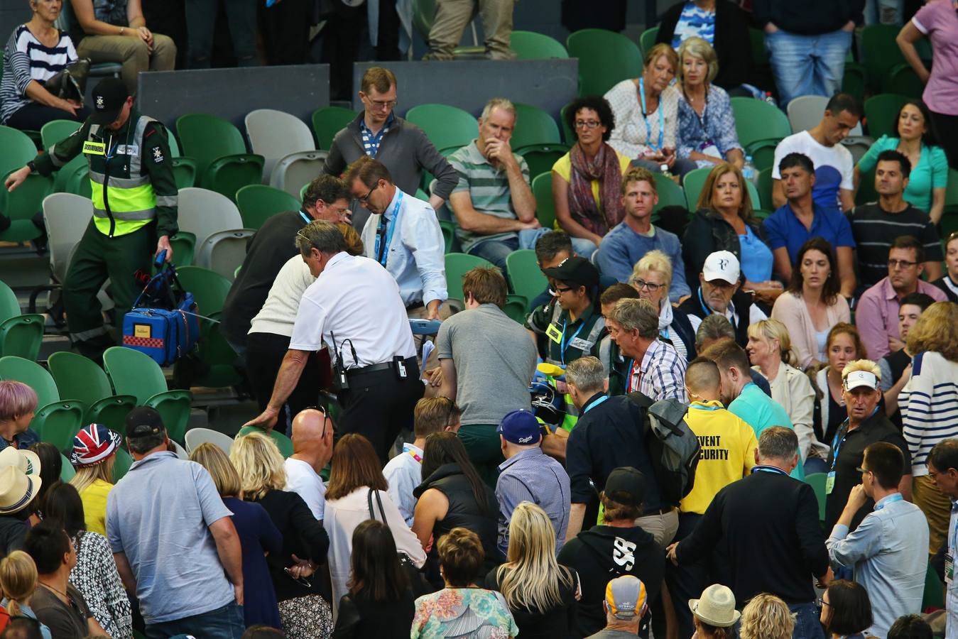 El desmayo del suegro de ndy Murray