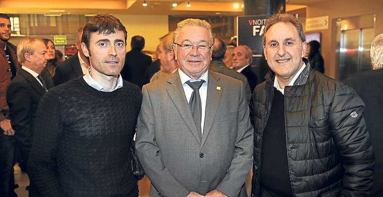 Gorka Gerrikagoitia, Miguel Madariaga y Alfonso Gil.