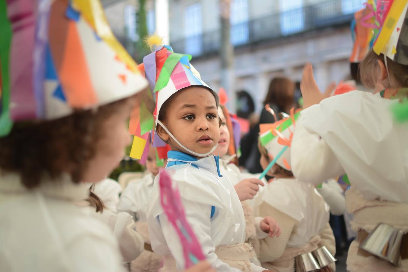 Los niños se apoderan del Carnaval en Bilbao
