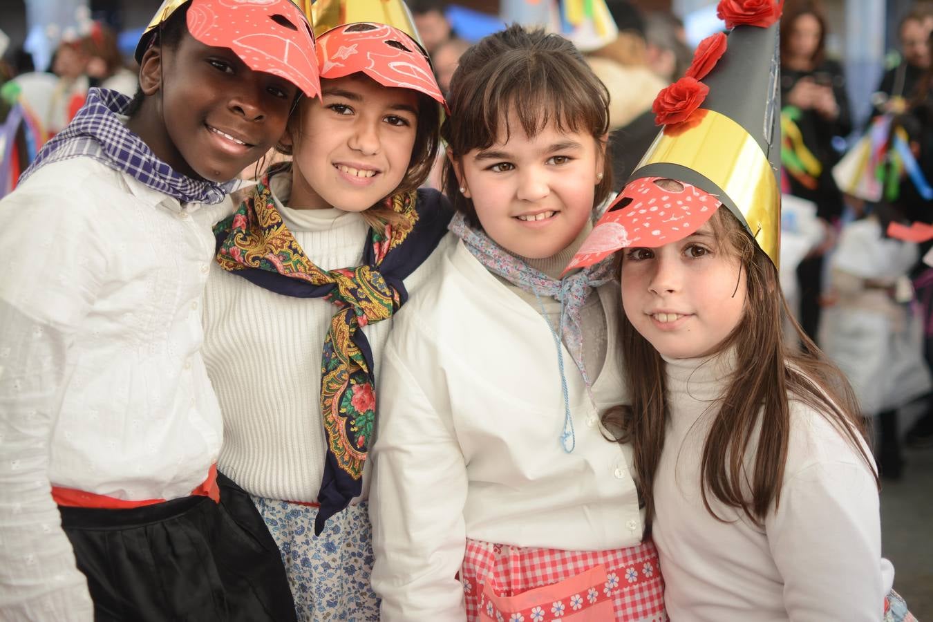 Los niños se apoderan del Carnaval en Bilbao