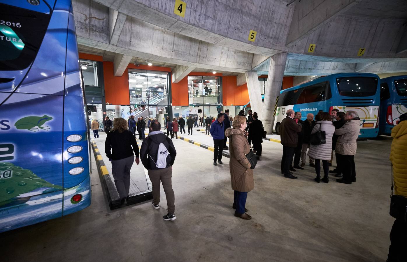 San Sebastián estrena la estación de autobuses de Atotxa