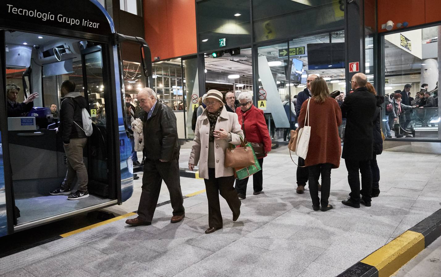 San Sebastián estrena la estación de autobuses de Atotxa
