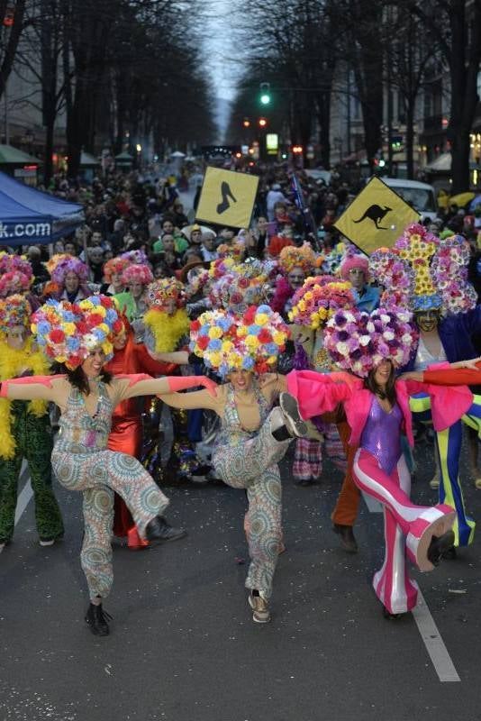 El Carnaval se adueña de la Gran Vía