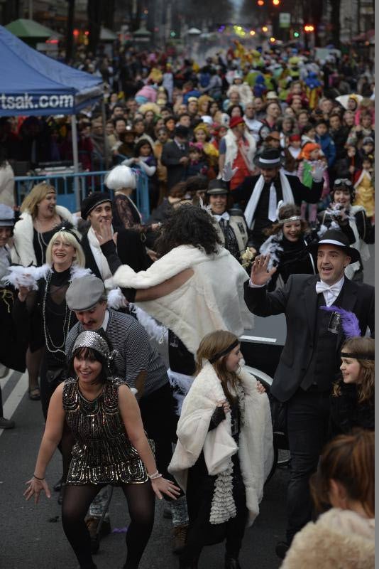 El Carnaval se adueña de la Gran Vía