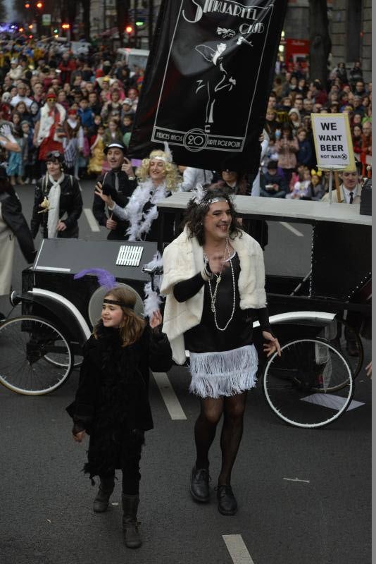 El Carnaval se adueña de la Gran Vía