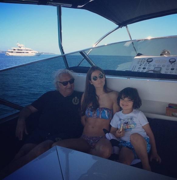 Briatore lucha contra el tiempo