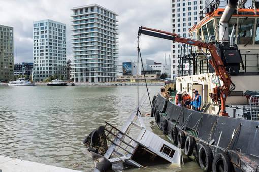 El rescate que permitió hallar el cuerpo