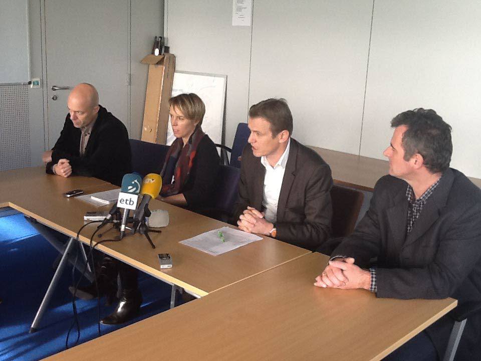 Comparecencia de la fiscalía belga informando sobre la investigación. La Policía belga confirma a la Ertzaintza y a la familia Egiluz la detención de dos sospechosos relacionados con su desaparición.