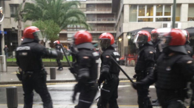 Cinco detenidos en la batalla campal entre los hinchas del Marsella y el Athletic