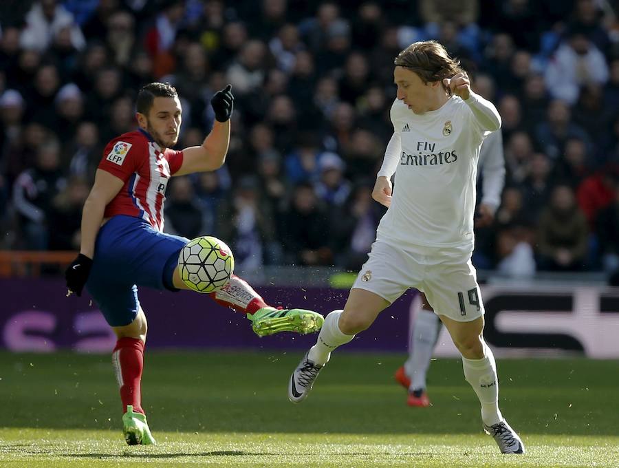 Las mejores imágenes del Real Madrid - Atlético de Madrid