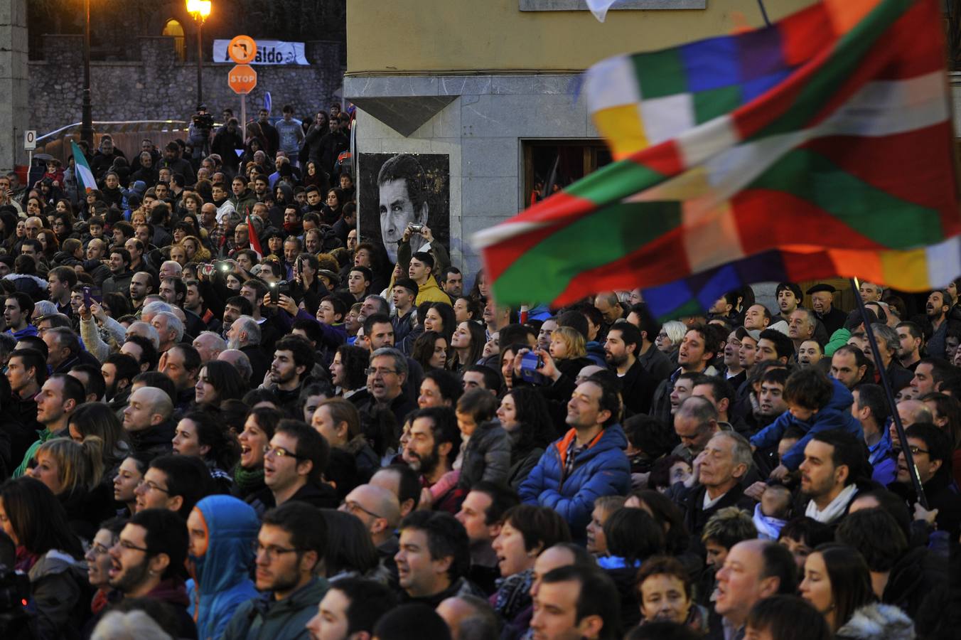 Homenaje a Otegi en Elgoibar