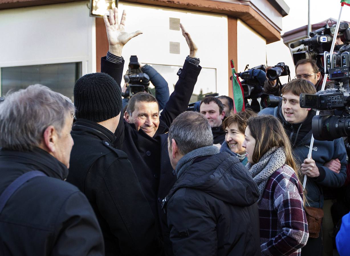 Arnaldo Otegi sale de prisión