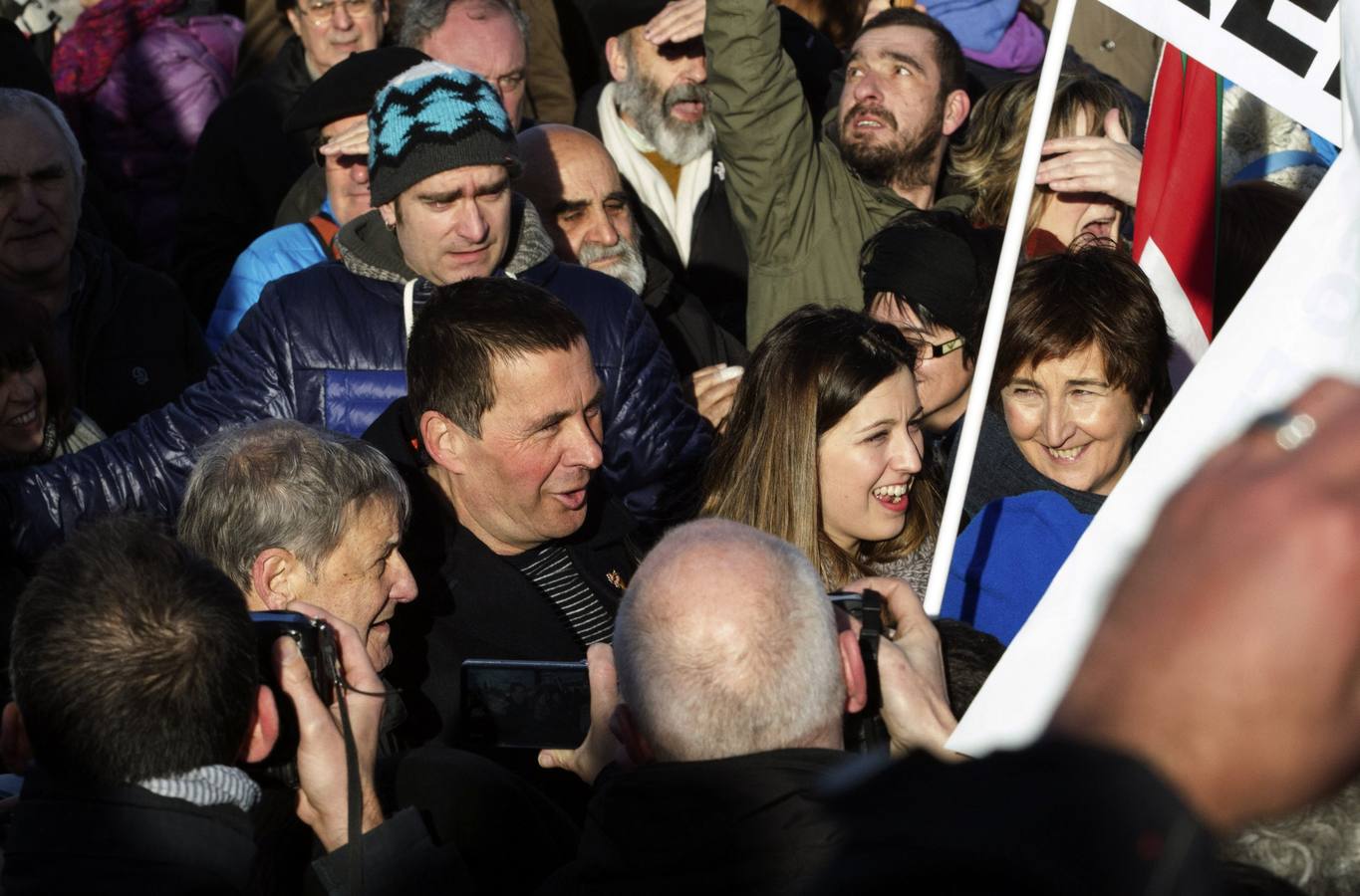 Arnaldo Otegi sale de prisión