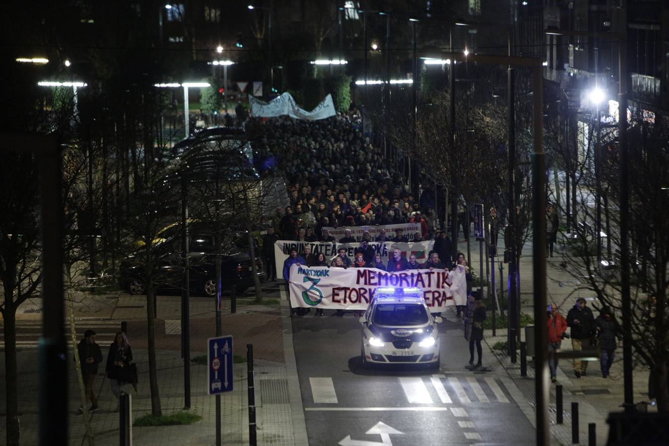 Manifestación del 3 de marzo en Vitoria