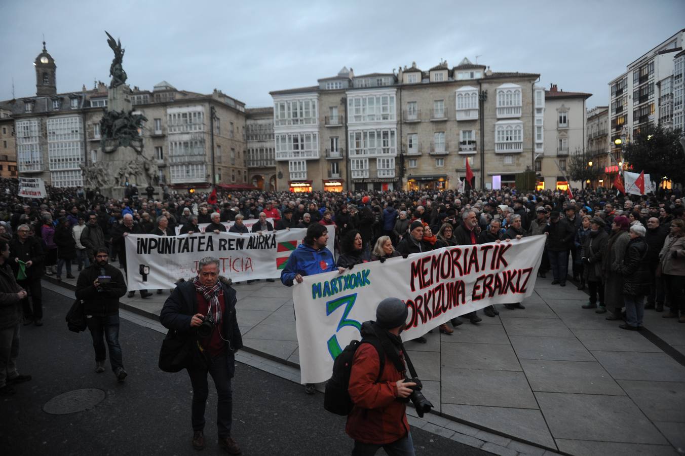 Manifestación del 3 de marzo en Vitoria