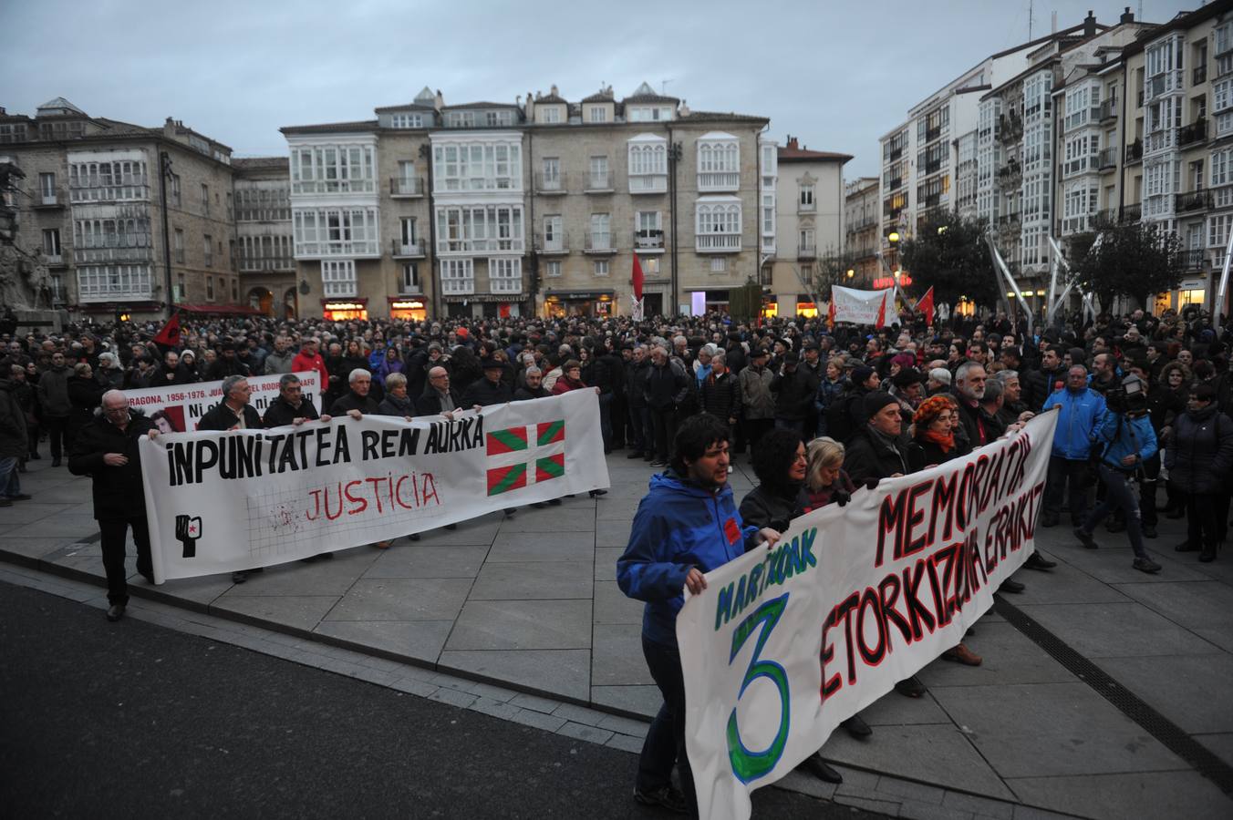 Manifestación del 3 de marzo en Vitoria