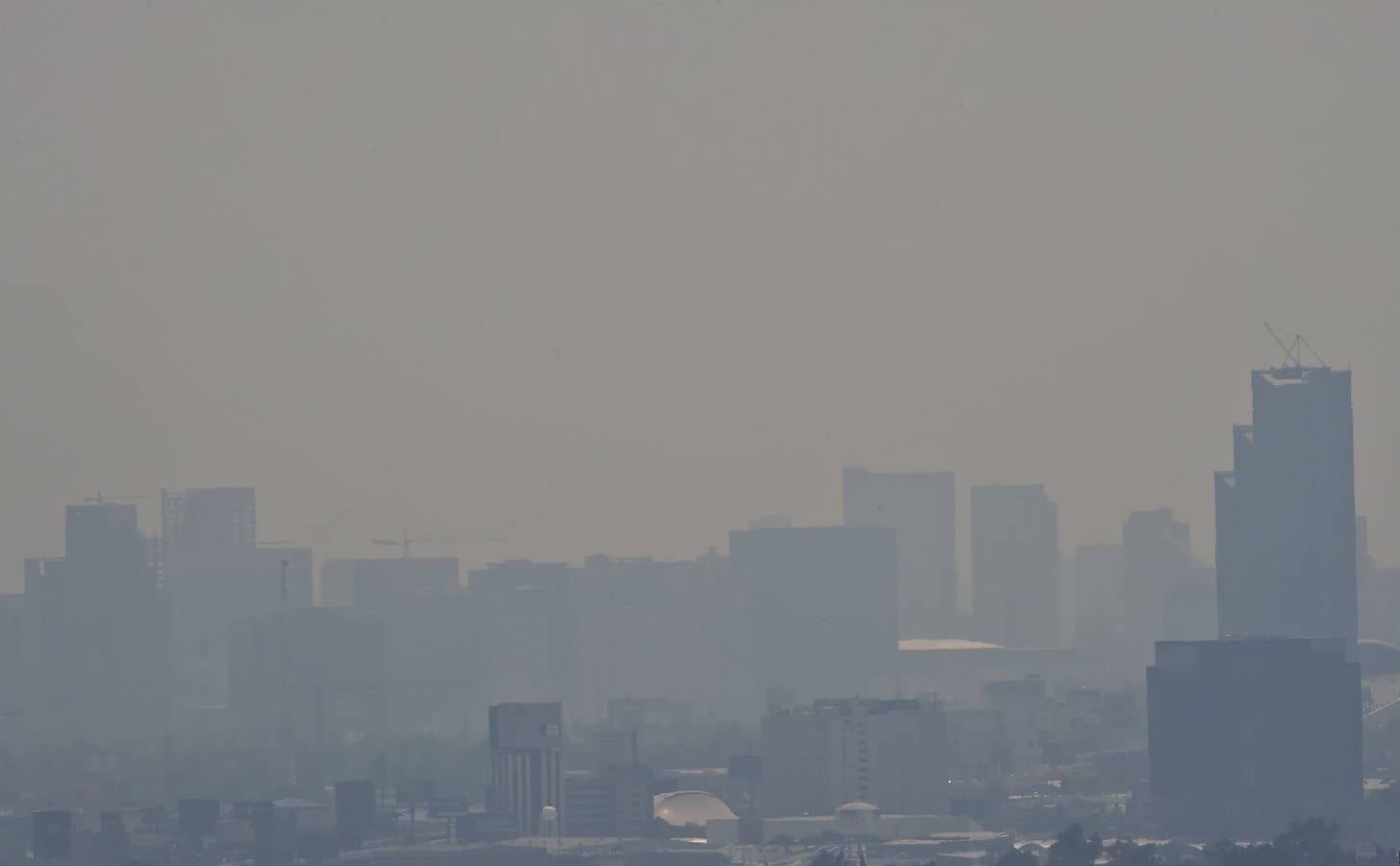 México se ahoga en medio del humo
