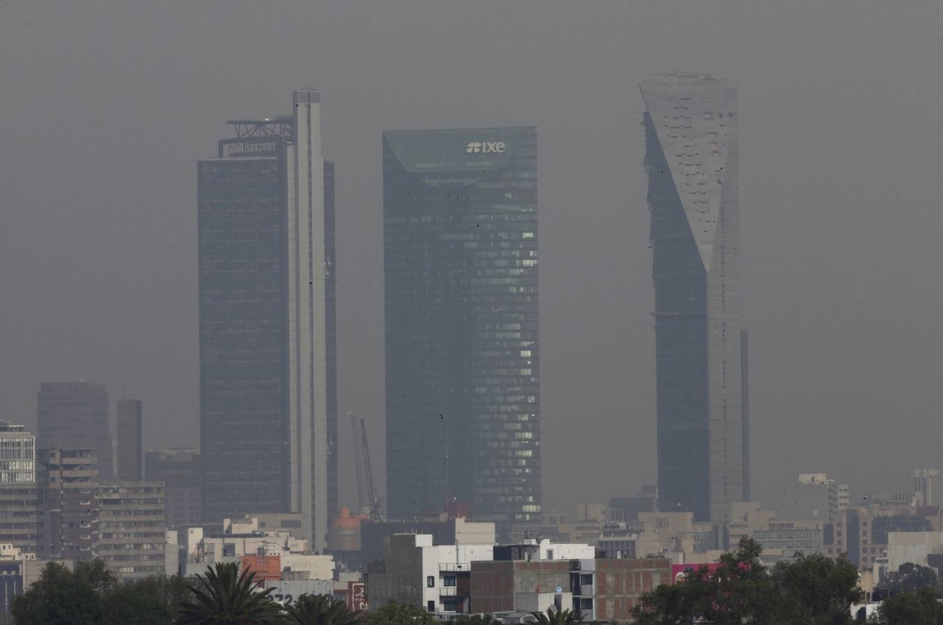 México se ahoga en medio del humo