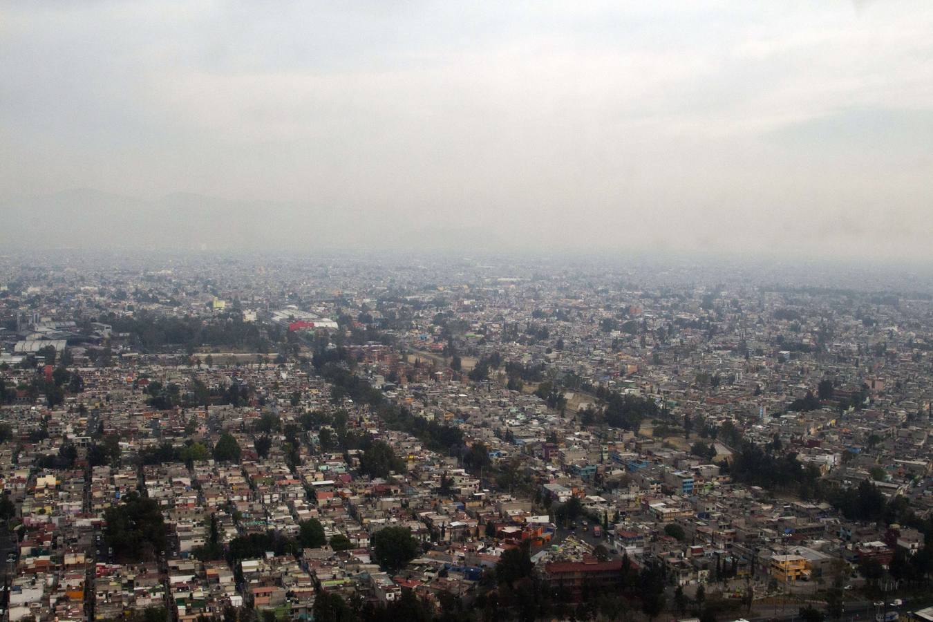 México se ahoga en medio del humo