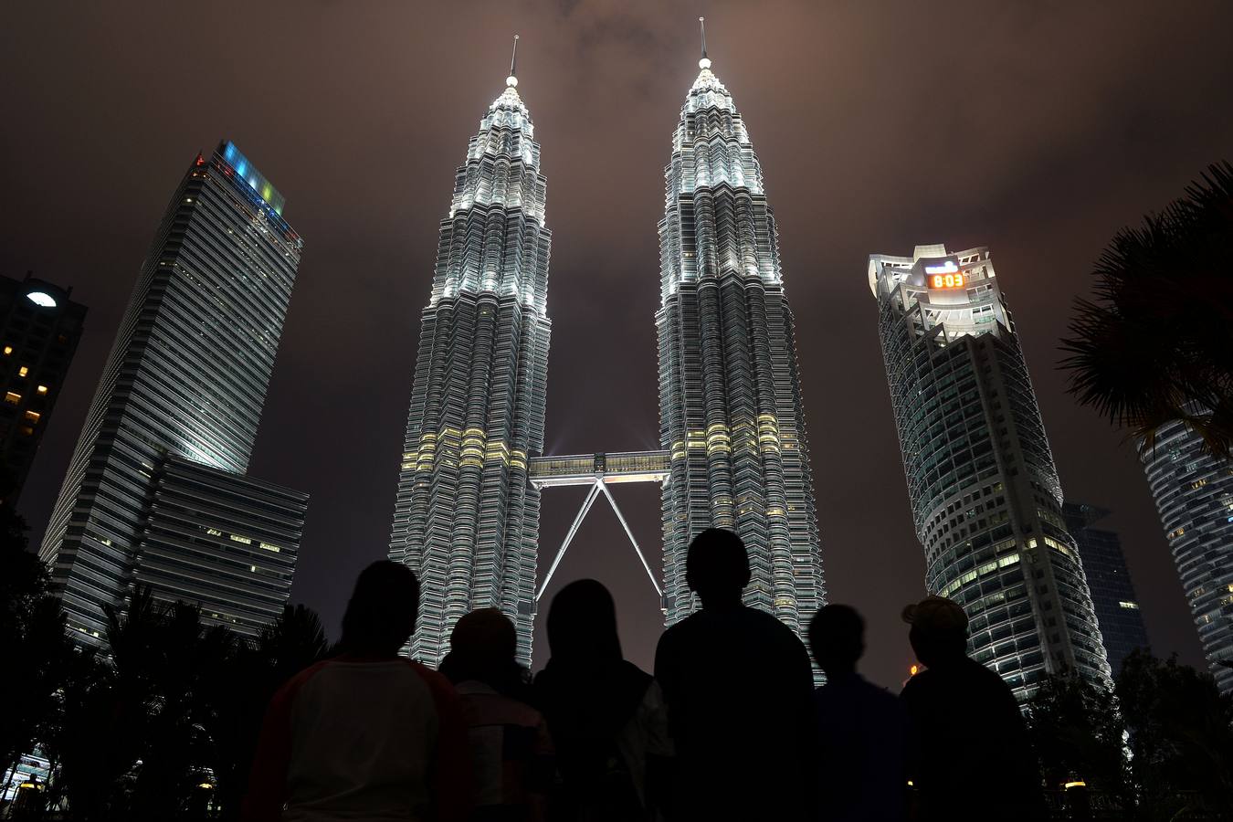 Las Torres Petronas en Kuala Lumpur. 