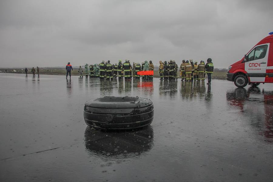 Accidente aéreo en Rusia