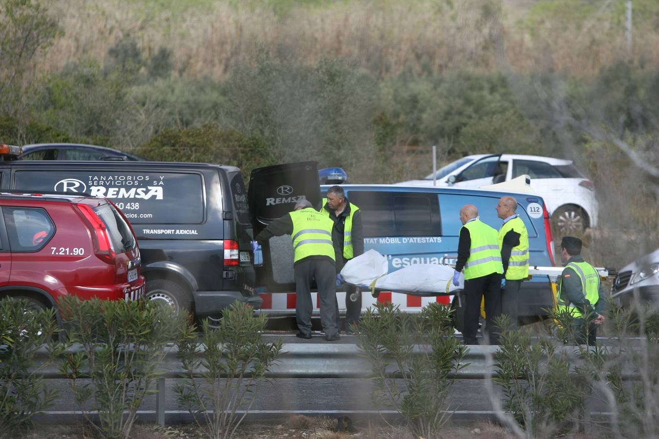 Trece personas mueren en un accidente de autobús en Tarragona