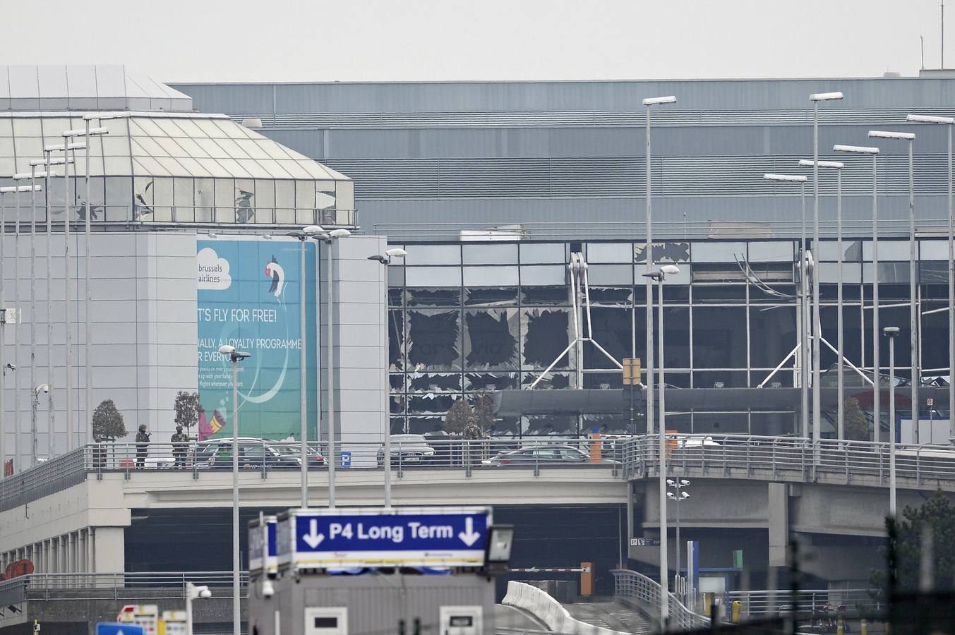 Imágenes de las explosiones en el aeropuerto de Bruselas