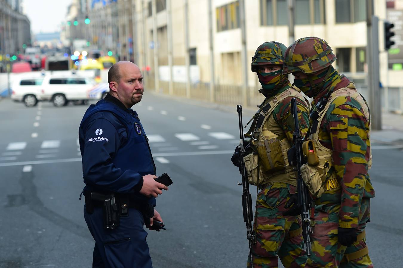 Imágenes de las explosiones en el aeropuerto de Bruselas