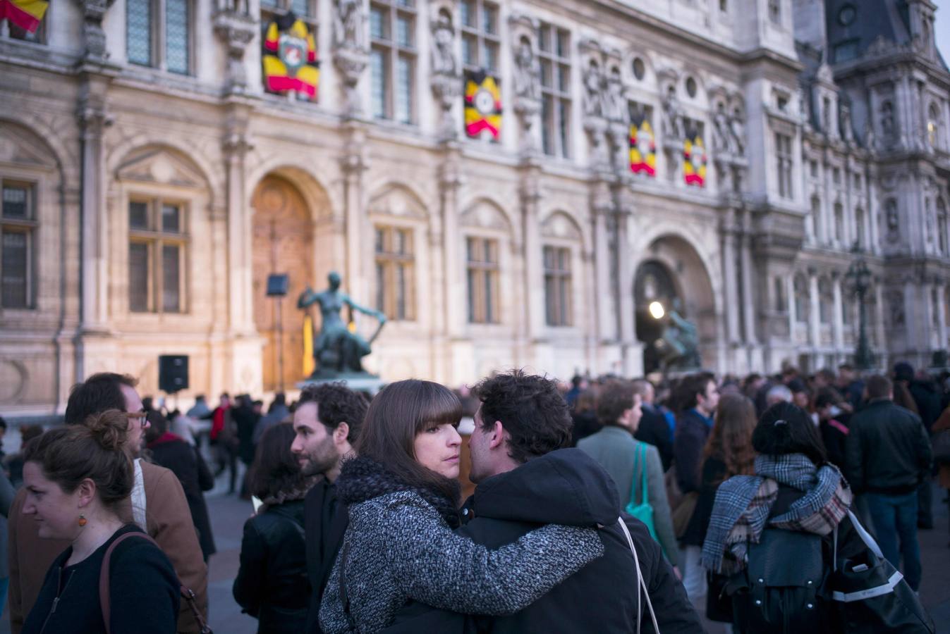 Actos en Bruselas en repulsa por los atentados