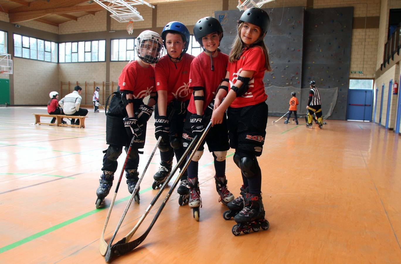 Hockey línea escolar