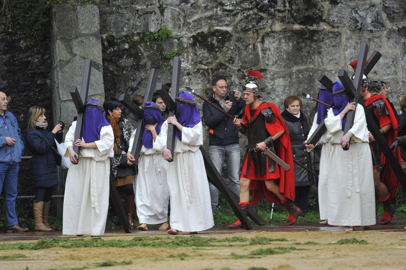 El Vía Crucis viviente en Balmaseda